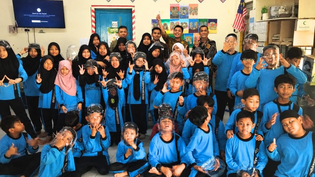 Partisipasi aktif siswa Sanggar Bimbingan Muhammadiyah, Kampung Bharu, Kuala Lumpur.