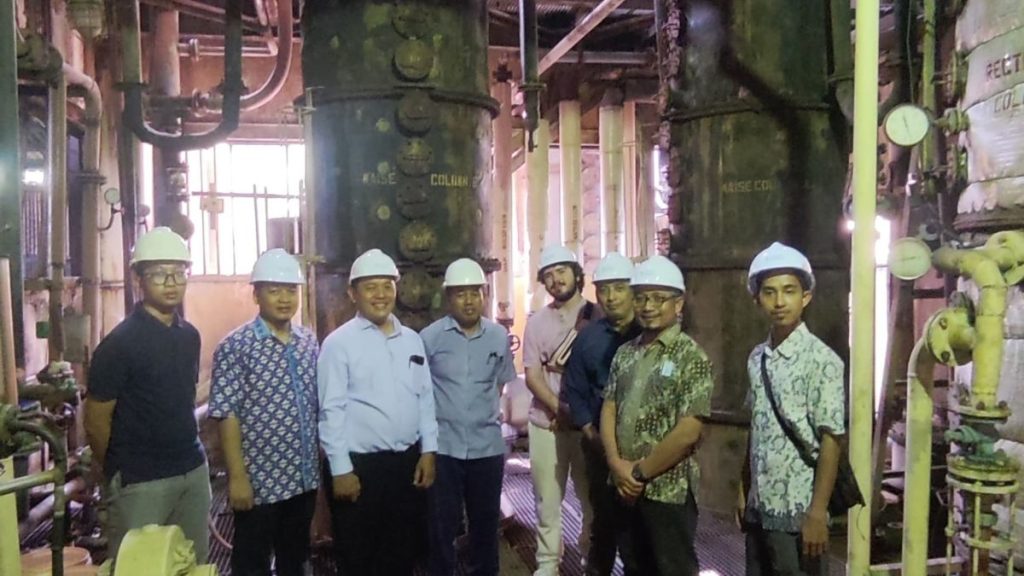 kunjungan ABBEI dalam proses pengolahan tebu